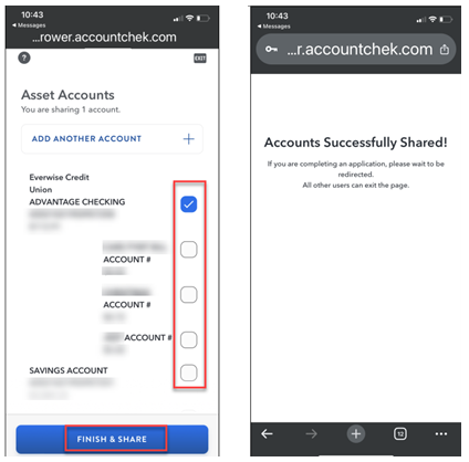 Mortgage Help-Asset Varification step 6 image