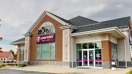 Exterior of Everwise Credit Union's West 71st Street branch in Indianapolis, Indiana