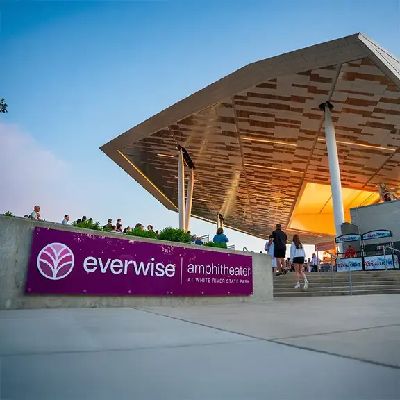 Everwise Amphitheater exterior sign