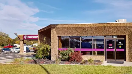 Exterior of Everwise Credit Union's Nappanee Street branch in Elkhart, Indiana