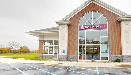Exterior of Everwise Credit Union's branch in Huntington, Indiana