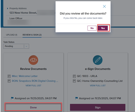 Mortgage Help Page-eSign Guide step 5 image
