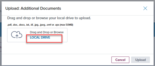 Mortgage help Page-Upload Docs step 3b image