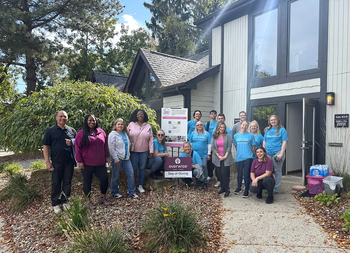 Everwise employees volunteer during the annual Day of Giving.