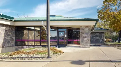 Exterior of Everwise Credit Union's Emerson Avenue branch in Indianapolis, Indiana