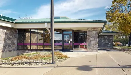 Exterior of Everwise Credit Union's Emerson Avenue branch in Indianapolis, Indiana