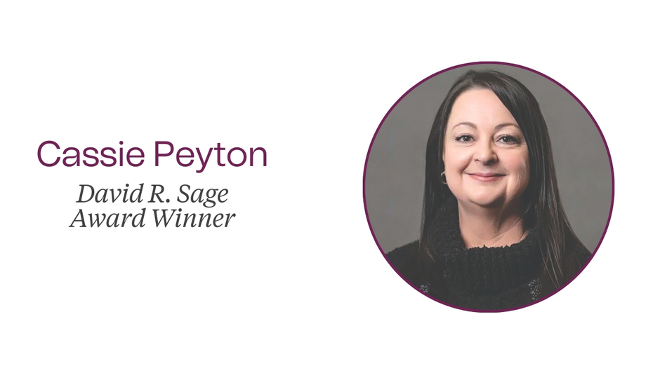 Cassie, Peyton, blog, image, news, david, sage, award