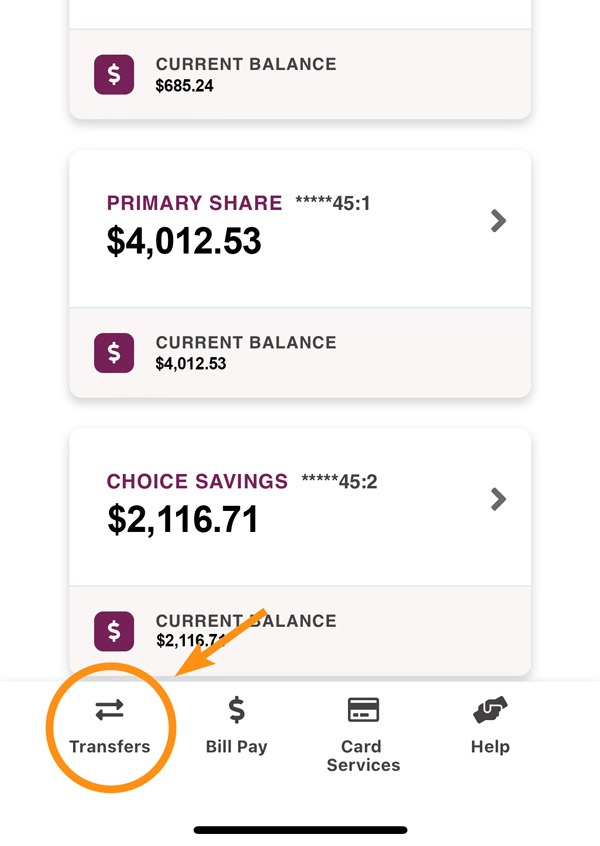 Everwise online banking transfers link